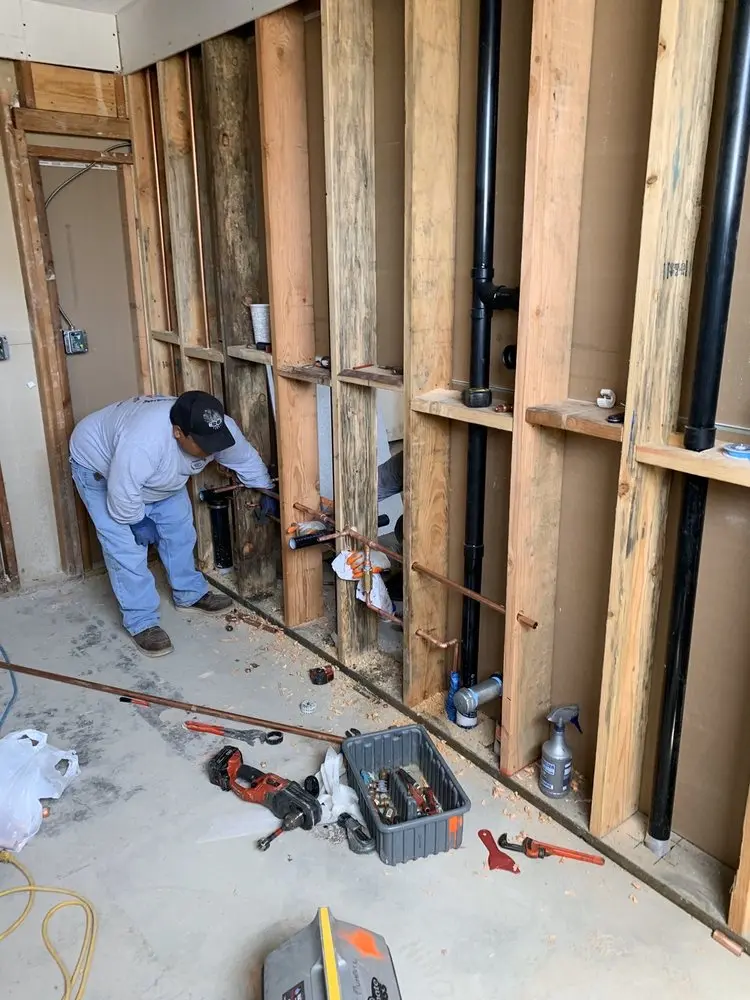 Commercial rough-in plumbing for Gas Line Repair in Buzzard Point